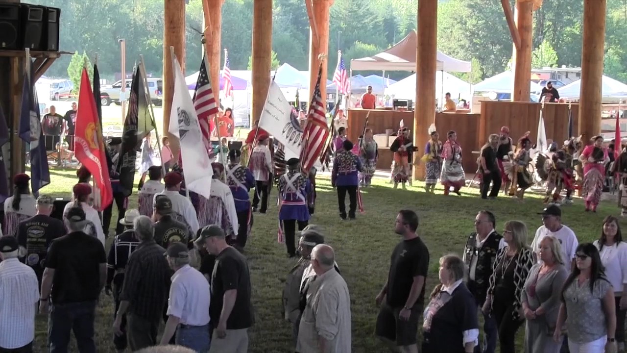 Veterans Summit Powwow 2017 Grand Entry Friday Grand Ronde YouTube