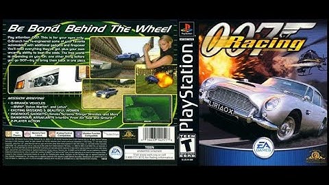 007: Racing (NTSC) 4K Full Walkthrough No Commentary PS1