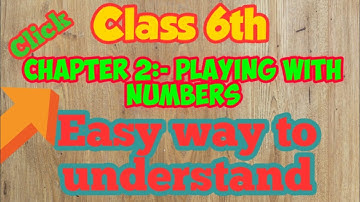 Class 6 ||Chapter 2|| Playing With Numbers||Exercise 2.5||Q 1 to 5|| @M.SLifelearning