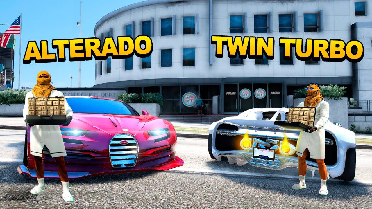 ARRANCONES EN UN BUGATTI TWIN TURBO DE 5000HP PARA RESCATAR A MI NOVIA GTA RP