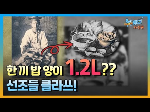 저걸 다 먹는다고!? 선조들의 어마어마했던 밥그릇 크기!ㅣ뉴튜브 사진관[76회] / YTN2
