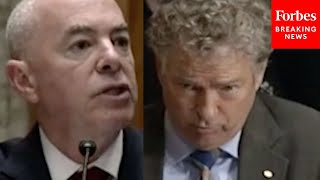 JUST IN: Rand Paul Blatantly Asks Mayorkas If COVID-19 Came From A Lab