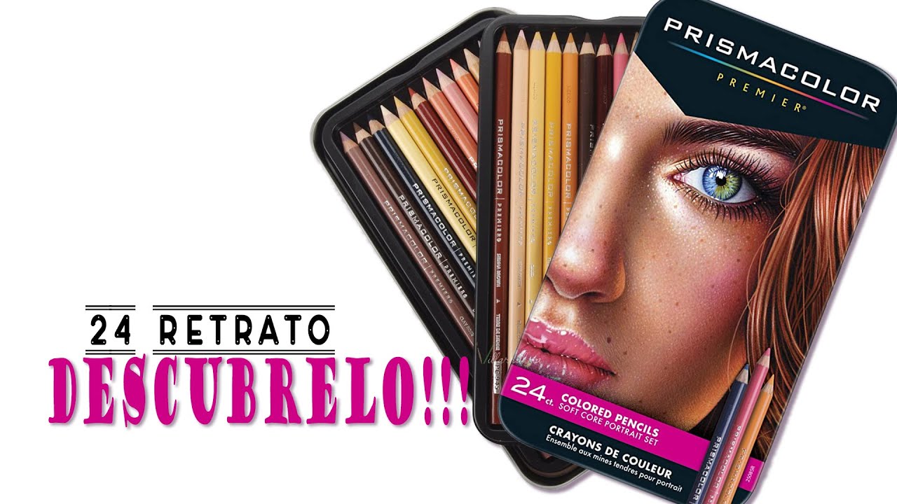 Lapices Profesionales Prismacolor Premier Retrato 24 colores