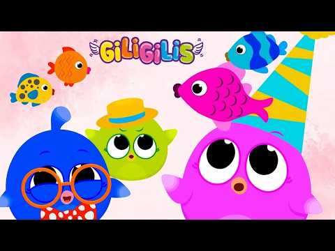 🎉 Sing with Giligilis & Colorful Fish! 🐠 Learn Colors, Happy Songs & Fun Rhythms Together!