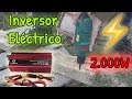 Inversor eléctrico - Consigue 220v en tu coche fácilmente