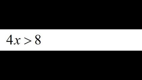 How to Solve Linear Inequalities Step-by-Step 01