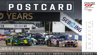 POSTCARD | Sebring International Raceway | Fanatec GT World Challenge America powered by AWS 2024 by GTWorld 1,877 views 5 days ago 2 minutes, 37 seconds