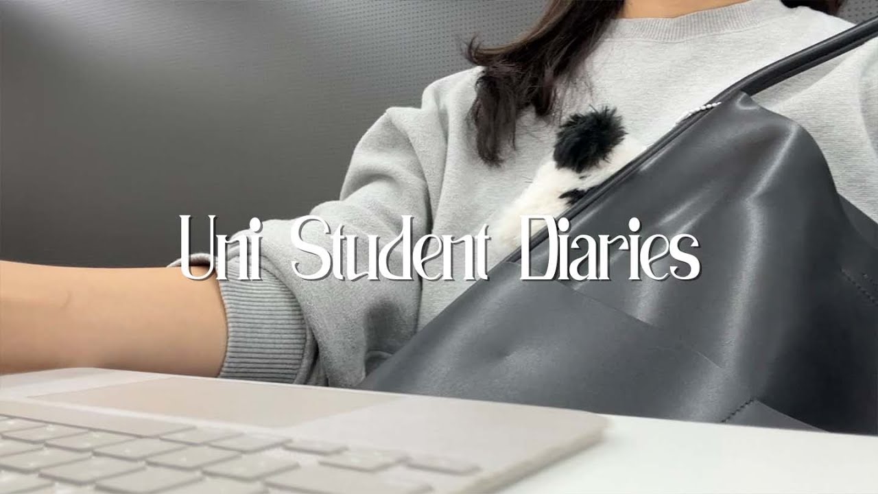 vlog | 제일 학교 가기 싫은 날은? 맨날... 그럼에도 주5일 학교 가는 대학생의 일상, 과제 그만 내주세요