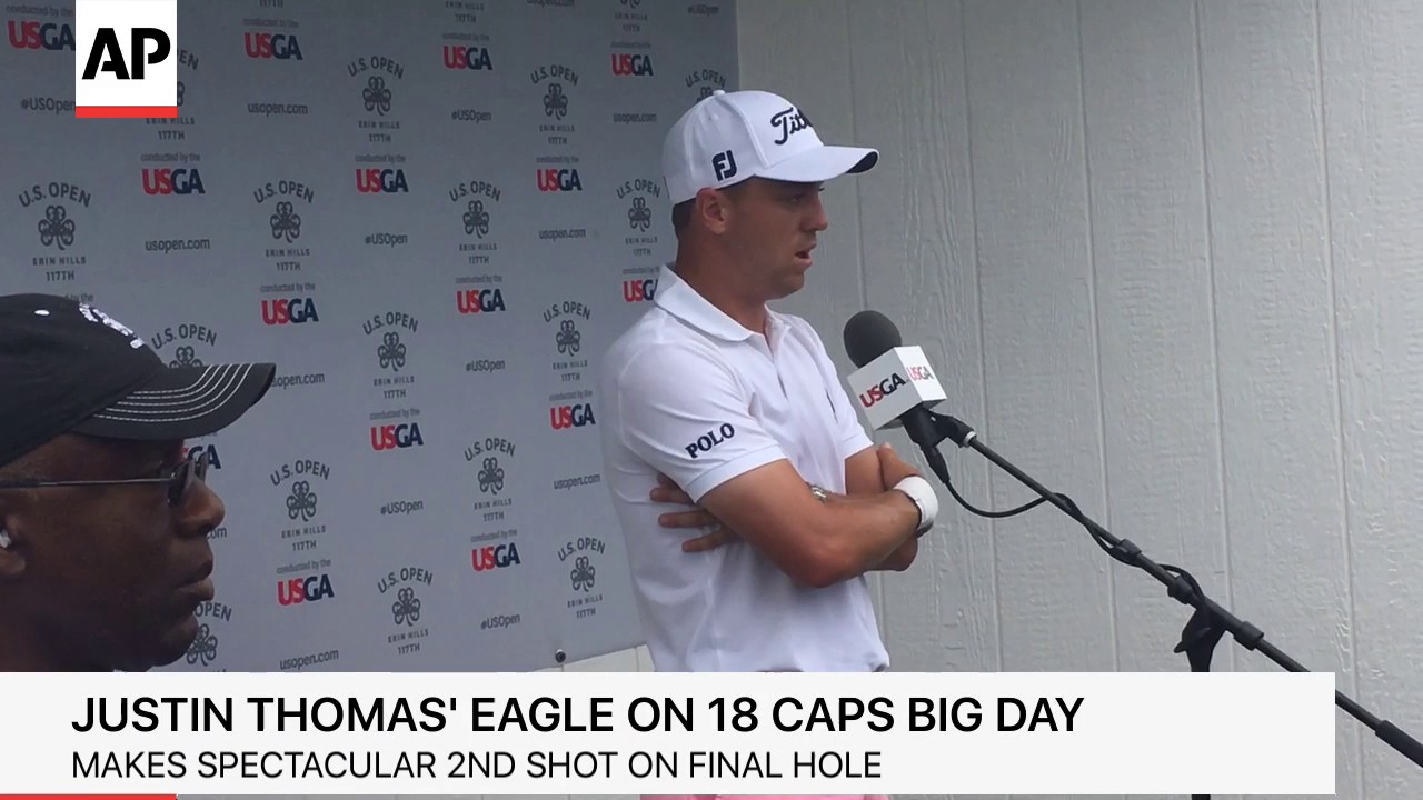 Justin Thomas Breaks a US Open Record as Brian Harman Seizes the Lead