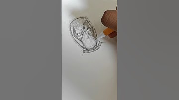 how to draw Deadpool #drawing #deadpool #art #shorts #howtodraw #artist #trandingshorts #viralshorts