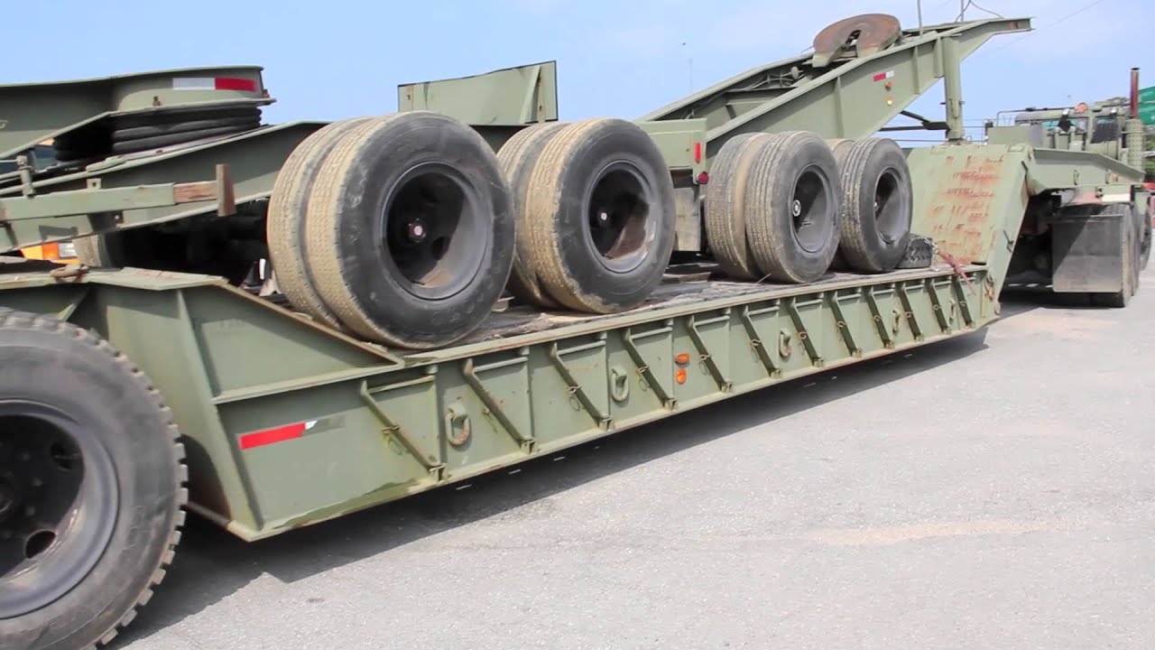 Trucks R Us >> Military Lowboy (HD) - YouTube Trucks R Us >> Military Lowboy (HD) - YouTube
