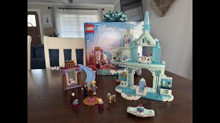 Very detailed Frozen Lego kitLEGO Disney Frozen Elsa’s Frozen Princess Castle Building Toys Set - Fr
