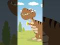 Säbelzahnputztiger &amp; T-Rex | Sing #Kinderlieder #Shorts