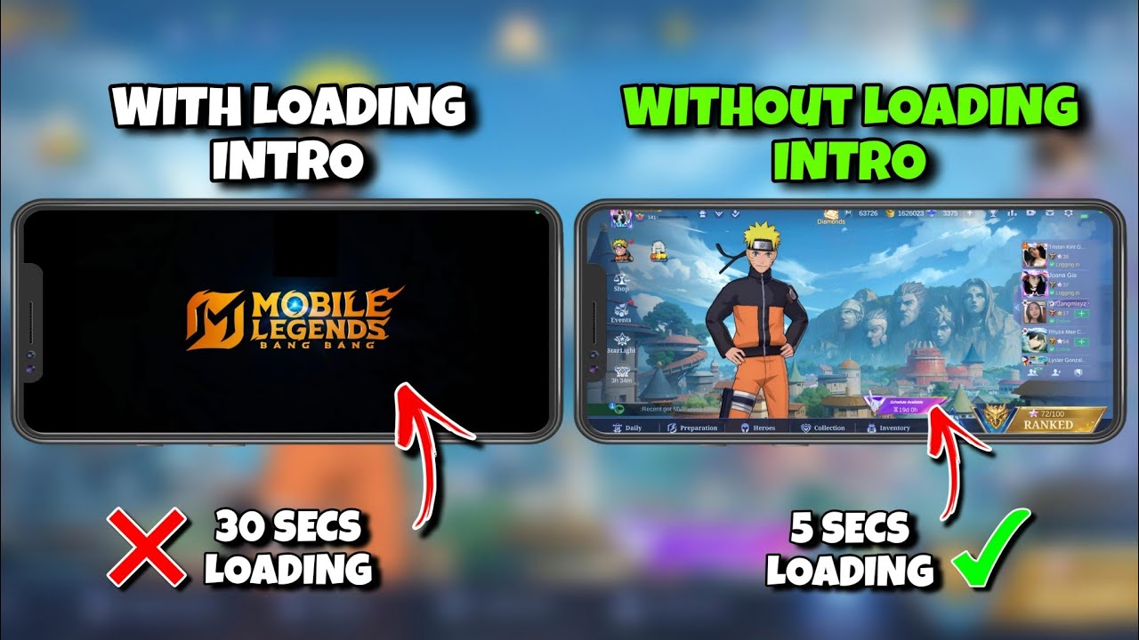HOW TO REMOVE MLBB INTRO TO MAKE FAST LOADING SCEEN | BEST FOR LOW END ...