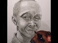 Pencil portrait drawing | online portrait class