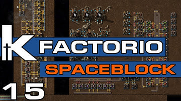 Factorio Spaceblock - Ep 15 | Placing Purple Poorly (And Bonus Intro) | Modded Factorio 0.18