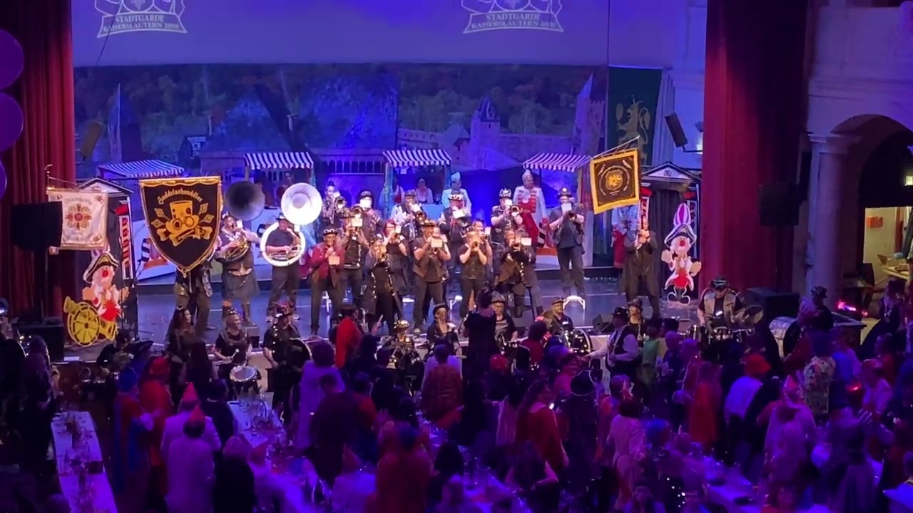 Die Huddelschnuddler in der Fruchthalle Kaiserslautern bei der Stadtgarde Kaiserslautern