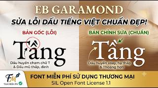 Vietnamese localized EB Garamond font Vietnamese localized EB Garamond font