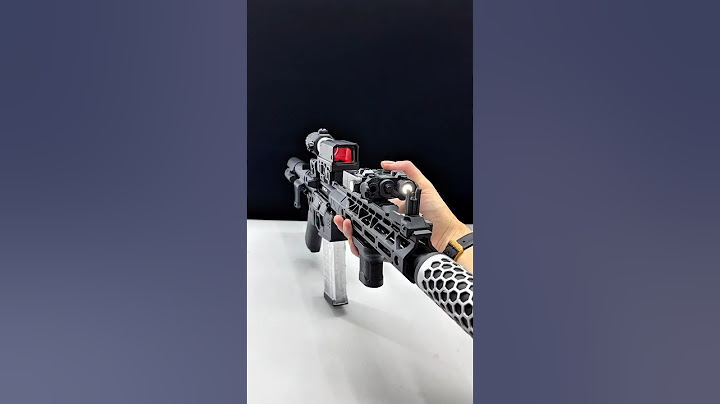 SLR PDW+Smoke Silencer.Who needs this for New Year'sgift? #toys #gelblasters #airsoft #shorts #short