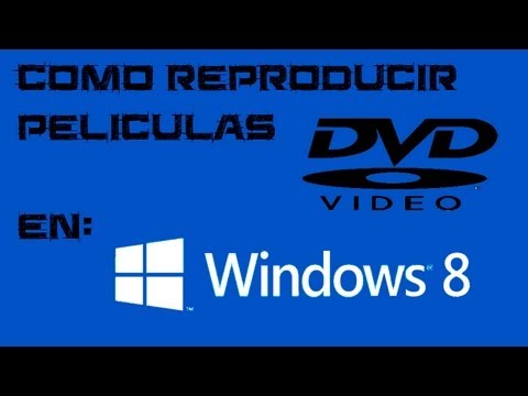 Reproductor de dvd para windows 8