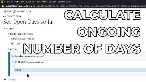 Dynamics 365 2MT Episode 166: CALCULATE ONGOING NUMBER OF DAYS