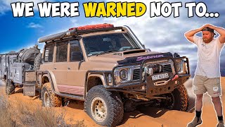 We TRIED towing a trailer across the Simpson Desert... the hard way