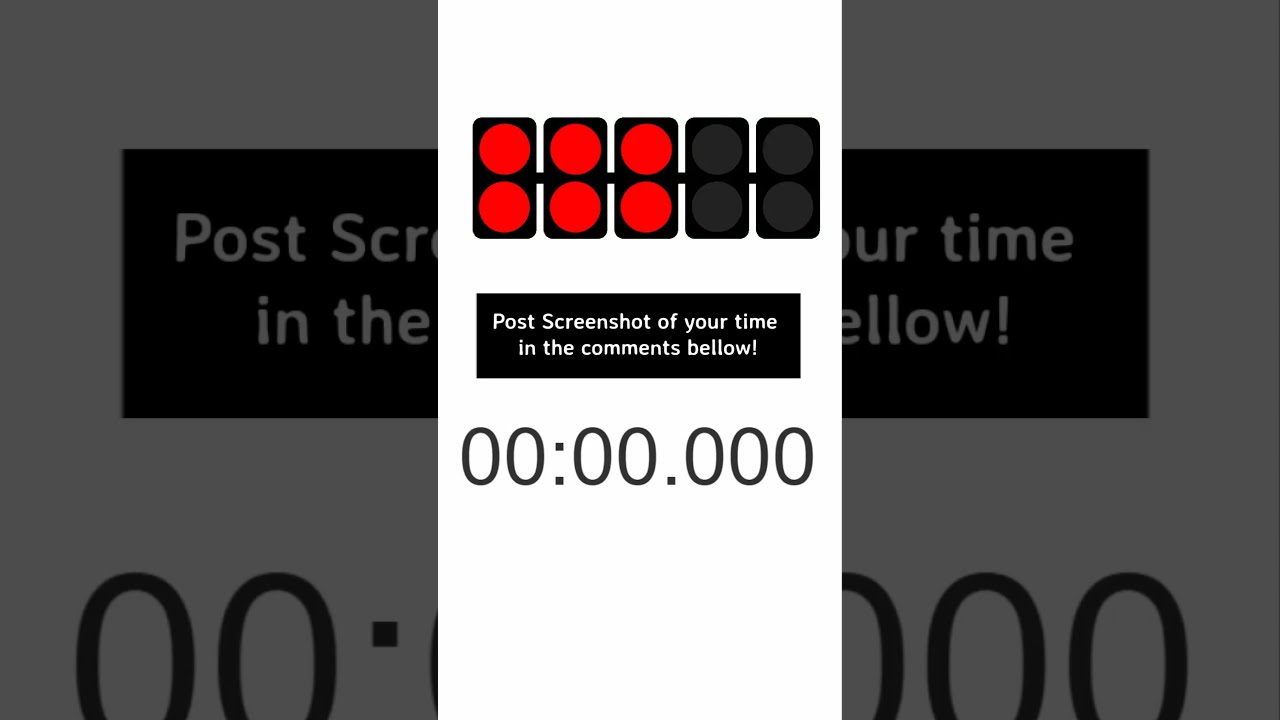 Can You Beat And F1 Driver In Reflexes Test