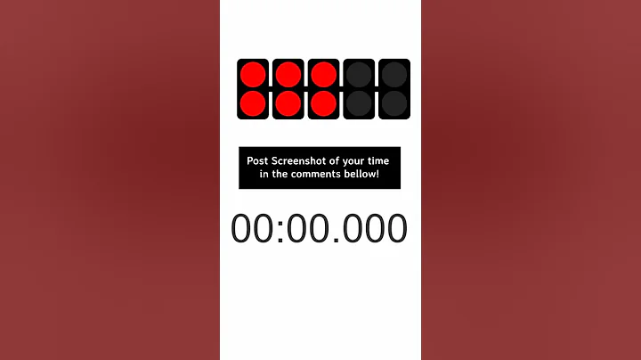 Can you beat and F1 Driver in Reflexes Test
