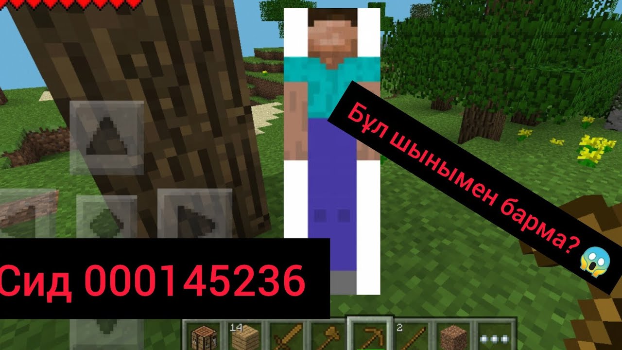 Длинноногий Стивті көрдімбе? 😰 | Қазақша Майнкрафт 