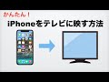 iPhoneをテレビに映す方法