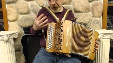 SERDONA - Serenellini Dona 3 Row Diatonic ADG MM 33 12 $2795