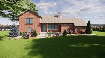 A Thoughtfully Designed Front Entry | Prospect Heights, IL Landscape Remodel | 3D Rendering Tour