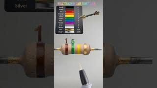 150k ohm resistor color code // #shortvideo