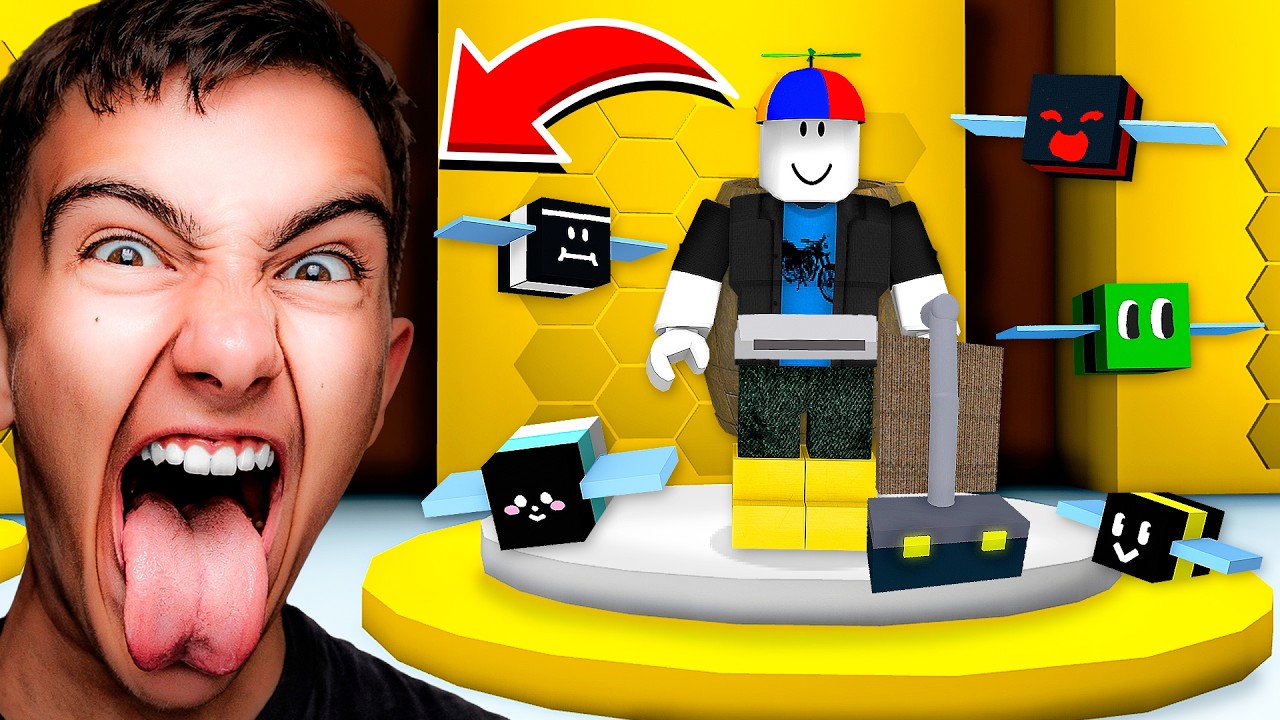 I Helped The WORST Bee Swarm Player Get Pro Gear