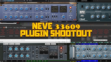 Neve 33609 Plugin Shootout (UAD, ACUSTICA, ARTURIA, T-RackS)