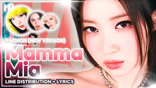 [AI COVER] How would BABYMONSTER sing 'Mamma Mia (New Version)' by IZNA | MussiDive