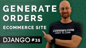 Generate Orders - Django Wednesdays ECommerce 35