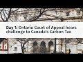 Ontario Court of Appeal hears challenge to Canada's Carbon Tax