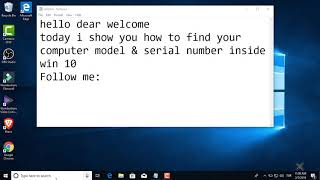 how to find your computer model & serial number inside of windows 10   tips & tricks laptop hacks 2