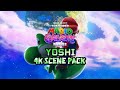 Yoshi ( THE SUPER MARIO GALAXY) • SCENEPACK PART 10