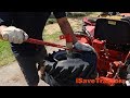 Installing Garden Tractor Tire with Pittsburgh Mini Tire Changer from Harbor Freight Tools
