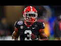 Georgia RB Zamir White Highlights