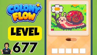 Colony Flow Level 677 Full Walkthrough Solution