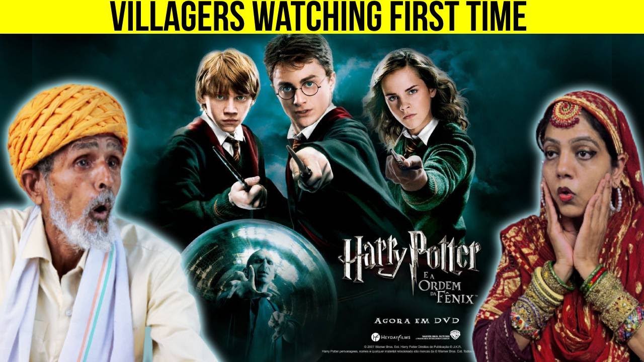 Harry Potter and the Order of the Phoenix ! Villagers React For First Time ! Movie Reaction