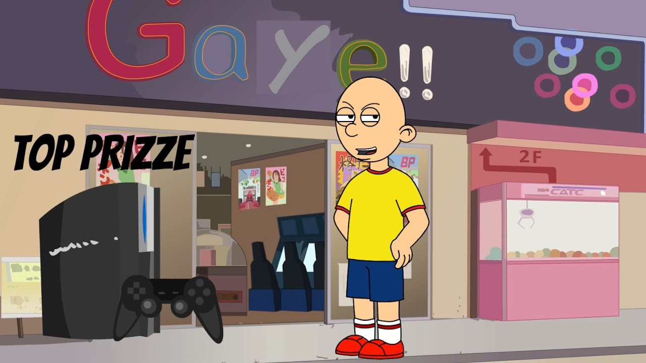 Caillou cheats at Chuck e Cheese and gets VAC banned YouTube