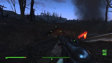 Fallout 4: Alien Crash Site and Alien Blaster