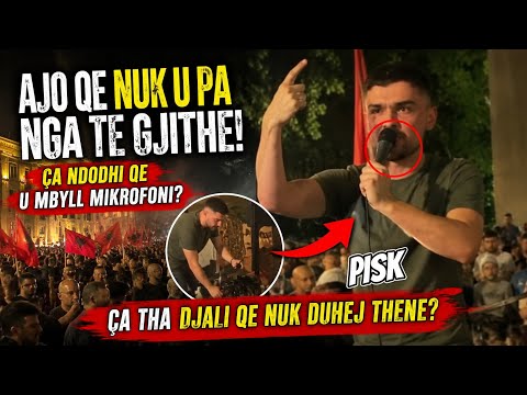 AJO QE NUK U PA NGA TE GJITHE! ÇA NDODHI QE U MBYLL MIKROFONI? ÇA THA DJALI QE NUK DUHEJ THENE?