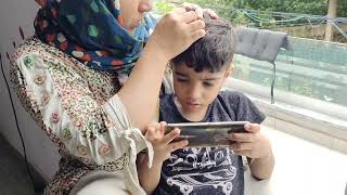 My Son's Hair with full of Lices||ASMR PAKISTAN