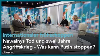 internationaler frühschoppen: Nawalnys Tod und zwei Jahre Angriffskrieg - Was kann Putin stoppen?