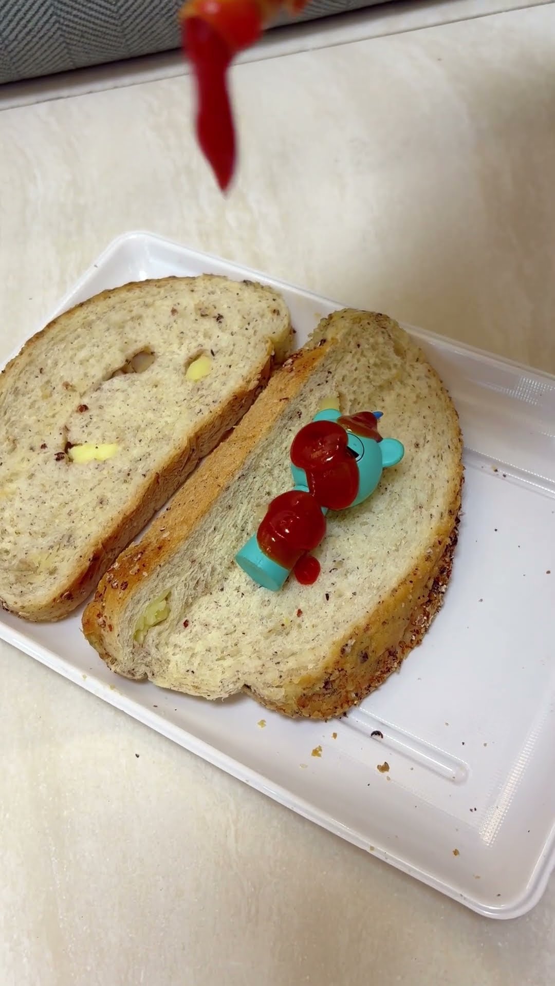 Sky in bread